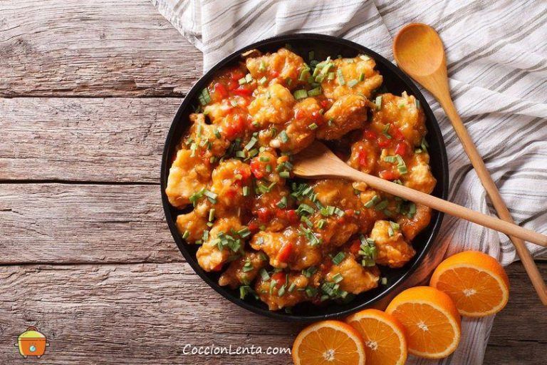 Pollo a la naranja