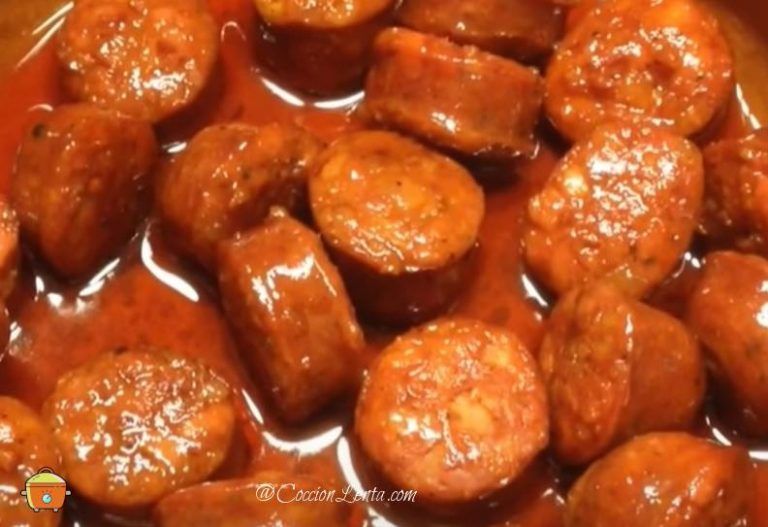 Chorizos a la sidra